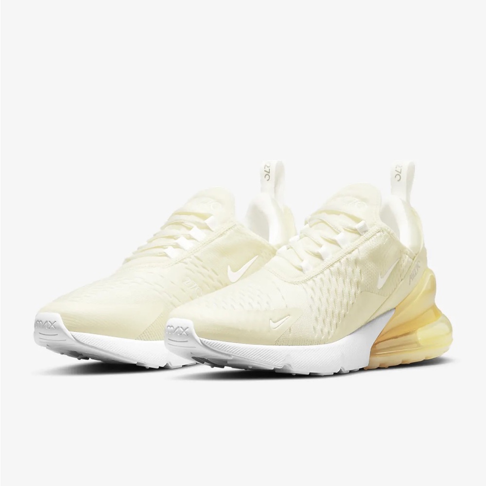 NIKE AirMax 270 Light Yellow Shoes